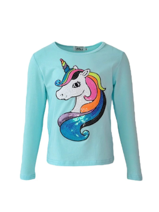 Rainbow Unicorn Long Sleeve T-Shirt
