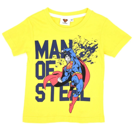 Superhero Print T-Shirt
